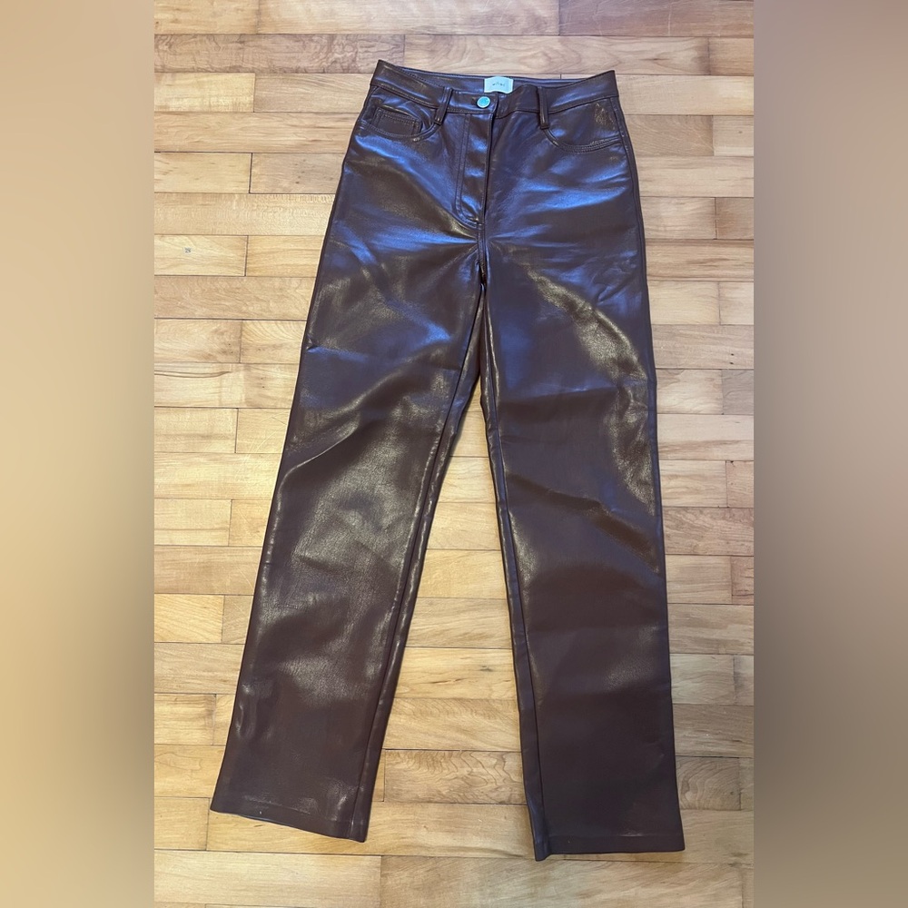 Aritzia Wilfred The Melina Leather Pants - Picture 2 of 8